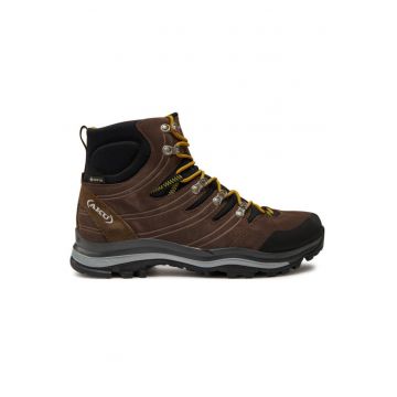Pantofi sport barbati  201146200 - Piele intoarsa/Sintetic/Textil - Maro - Maro