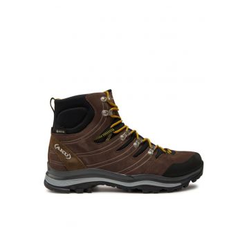 Pantofi sport barbati  201146200 - Piele intoarsa/Sintetic/Textil - Maro - Maro