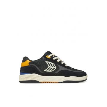 Pantofi sport barbati -  Black Skategoat - skateborading - negru