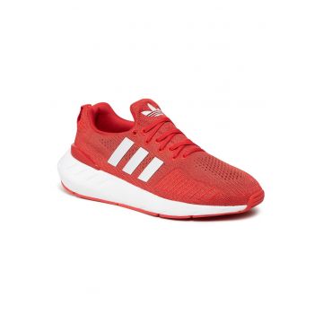Pantofi sport barbati -  material textil - rosu - ecologici