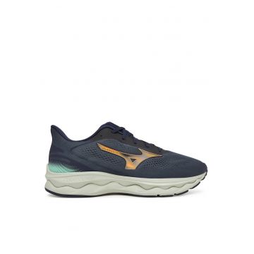 Pantofi sport barbati  Wave Serene 2 - bleumarin - piele ecologica
