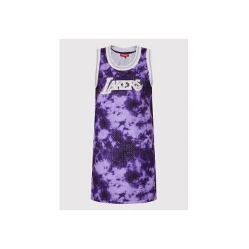 Rochie sport dama -  mov/alb