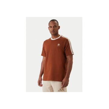 Tricou sport barbati -  lejer - maro - bumbac -