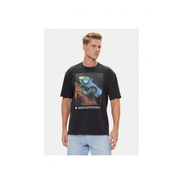 Tricou sport barbati  negru - 100% bumbac