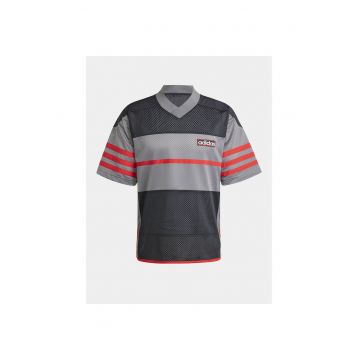 Tricou sport barbati  negru/gri - bumbac -