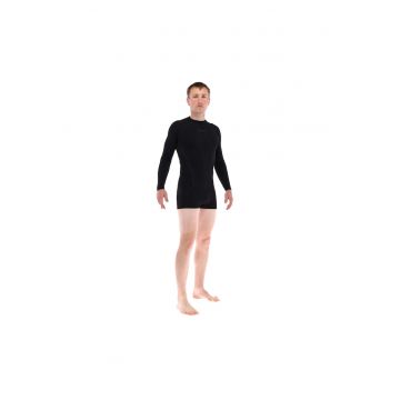 Tricou termoactiv barbati -  Poliester - Negru - Negru