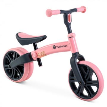 Bicicleta echilibru Yvolution Y Velo Junior Pink - Resigilat