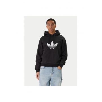Bluza sport barbati -  lejer - negru - bumbacwqfqd - Negru