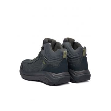 Bocanci trekking barbati -  piele nubuc - negru - tehnologie Ortholite - sistem Full On Grip -