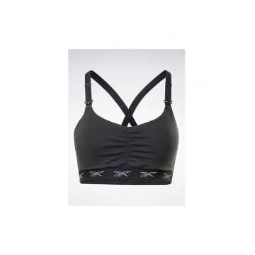 Bustiera sport dama -  Poliamida - Negru