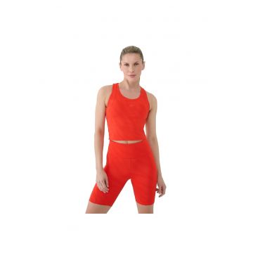 Bustiera sport dama WSS25TFSLF413-62S - 4F - Elastan - Rosu
