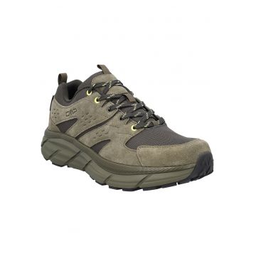 Ghete sport barbati  impermeabile - talpa FullOn Grip - verde - piele intoarsa