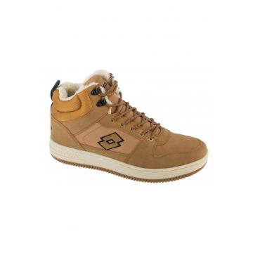 Ghete sport barbati  piele ecologica - maro -