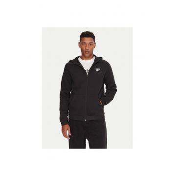 Hanorac sport barbati -  bumbac/poliester - negru