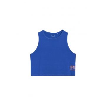 Maiou sport dama WSS25TSLEF157-36S - 4F - Bumbac - Albastru