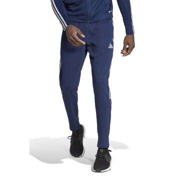 Pantaloni cu buzunare laterale pentru fotbal Tiro 23 - Bleumarin