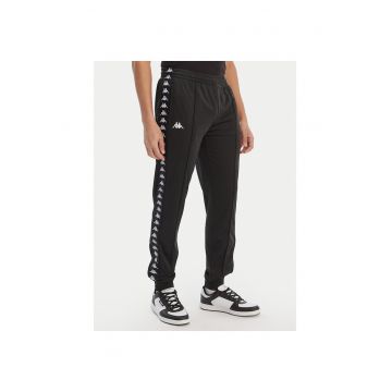 Pantaloni de trening barbati -  Poliester - Negrudwqf - Negru
