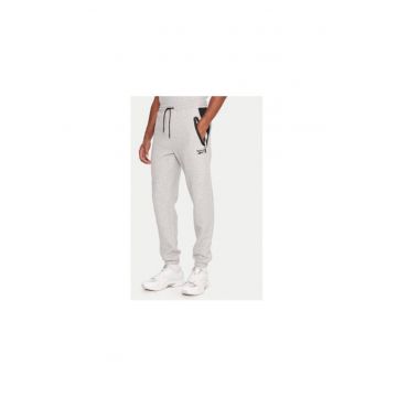 Pantaloni de trening -  bumbac/poliester - gri