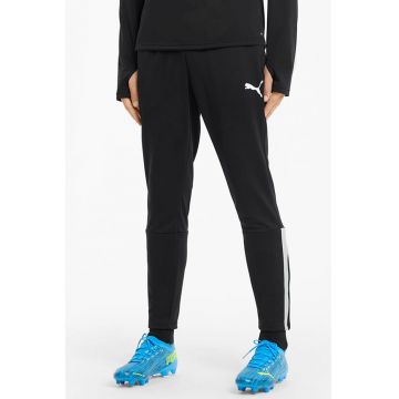 Pantaloni pentru fotbal teamLIGA - Alb/Negru