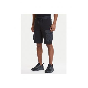 Pantaloni scurti sport Barbati -  bumbac - negru