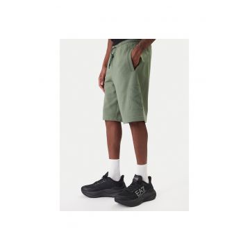 Pantaloni scurti sport barbati -  bumbac - verde
