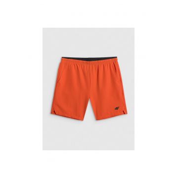 Pantaloni scurti sport barbati WSS26TFSHM1260-70S - 4F - Portocaliu