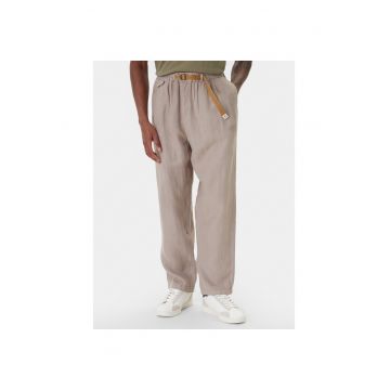 Pantaloni sport barbati -  bej - panza -