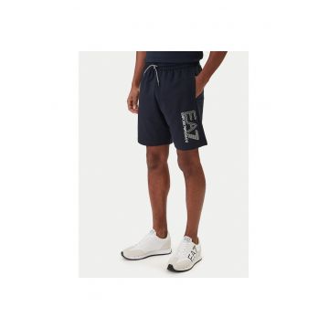Pantaloni sport barbati -  bleumarin - bumbac