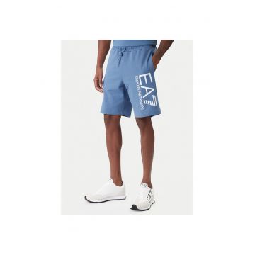 Pantaloni sport barbati -  bumbac - albastru