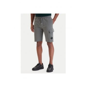 Pantaloni sport barbati -  bumbac  - gri