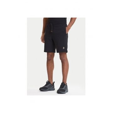 Pantaloni sport barbati -  bumbac - negru - 85% bumbac - 15% poliester
