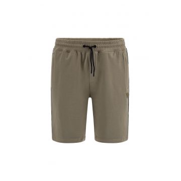 Pantaloni sport barbati -  bumbac organic - verde - 95% bumbac organic