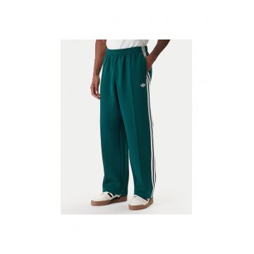 Pantaloni sport barbati -  bumbac si poliester reciclat - verde