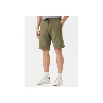 Pantaloni sport barbati -  bumbac - verde  - 94% bumbac - 6% elastan