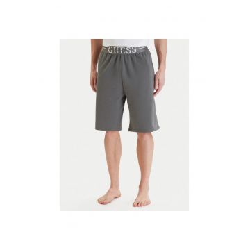 Pantaloni sport barbati -  gri - 57% bumbac - 38% modal - 5% spandex