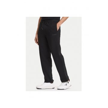 Pantaloni sport barbati -  negru - 95% bumbac - 5% elastan