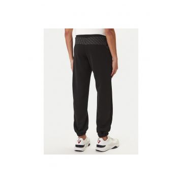 Pantaloni sport barbati -  poliester - negru