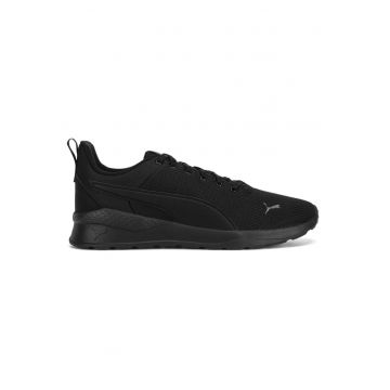 Pantofi sport barbati -  negru - textil -