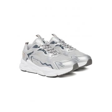 Pantofi sport barbati  Silver Track-King Mag FAES - gri - material sintetic