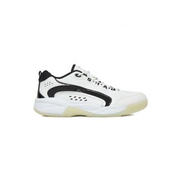 Pantofi sport barbati -  tesatura - alb/negru