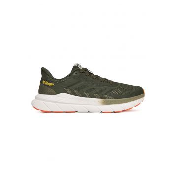 Pantofi sport barbati -  textil - verde inchis - tehnologie Memory Foam -
