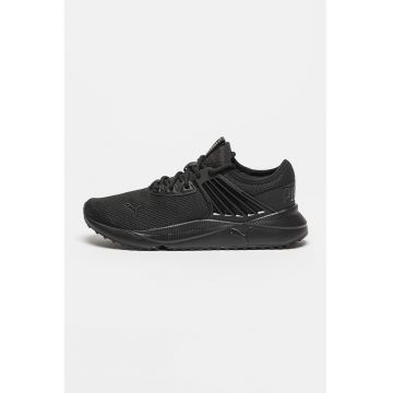 Pantofi sport textili cu insertii sintetice Pacer Future - Negru