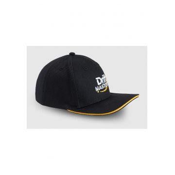 Sapca Unisex  x Drift Masters - Fullcap - Bumbac - Snapback Reglabil - Negru/Galben/Alb - Colectia SS25