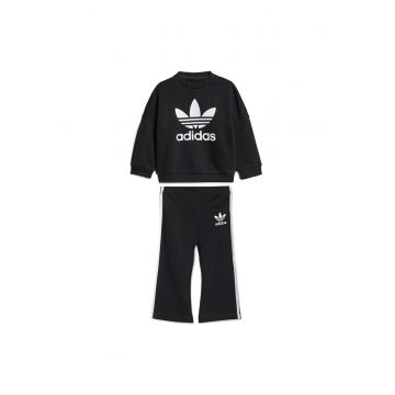 Set de Trening pentru fetite  bluza si colanti - negru