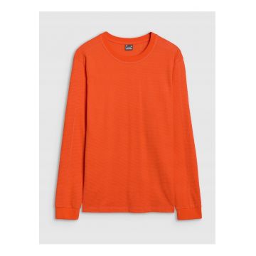 Tricou Barbati Oversize Sportstyle  Portocaliu - Bumbac 80% - M-XXL - SS25