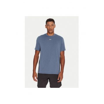 Tricou sport barbati  albastru - material tehnic