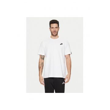 Tricou sport barbati -  bumbac - alb -