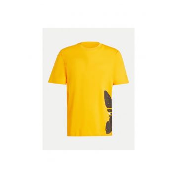 Tricou sport barbati  galben - bumbac