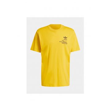 Tricou sport barbati  galben - bumbac -