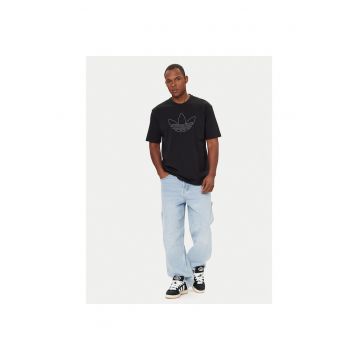Tricou sport barbati  negru - 100% bumbac -